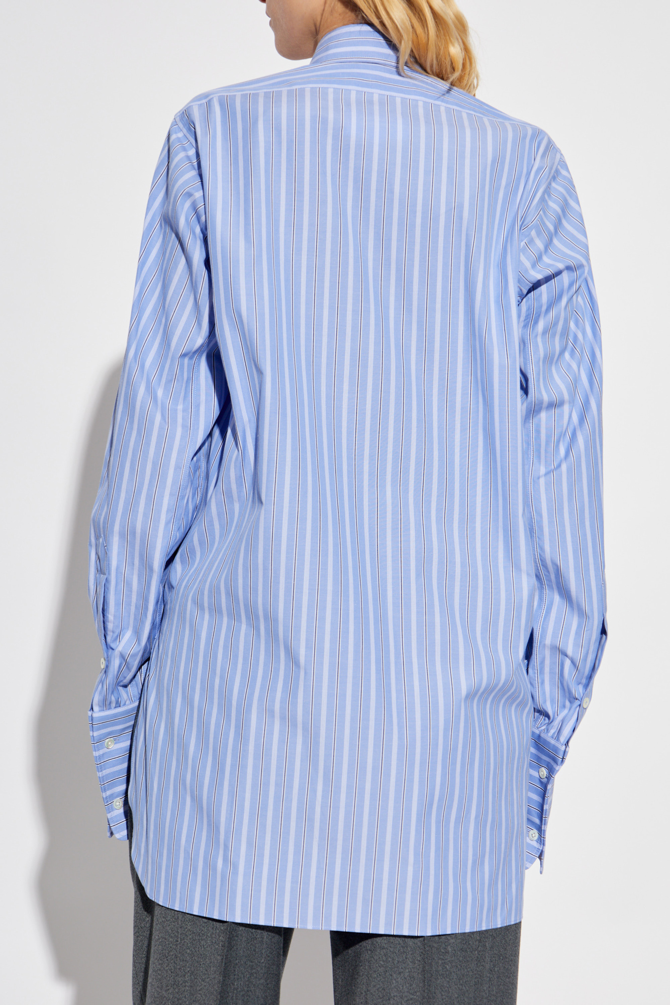 Maison Margiela Shirt with stripe pattern | Women's | Vitkac